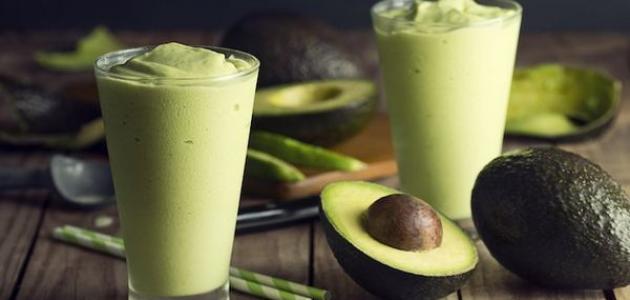 عصير افوكادو سادة